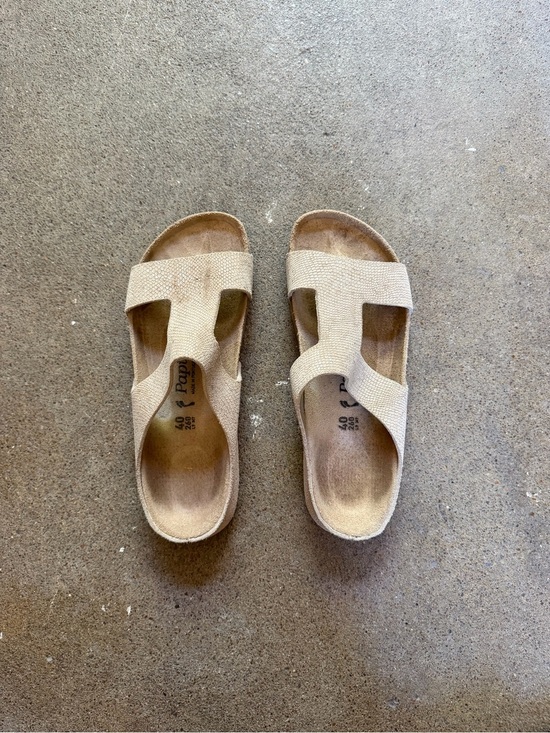 Birkenstock Shoes - Birkenstock Papillio Sandals Gladiator in Light Tan Size EU 40 European Bohemian